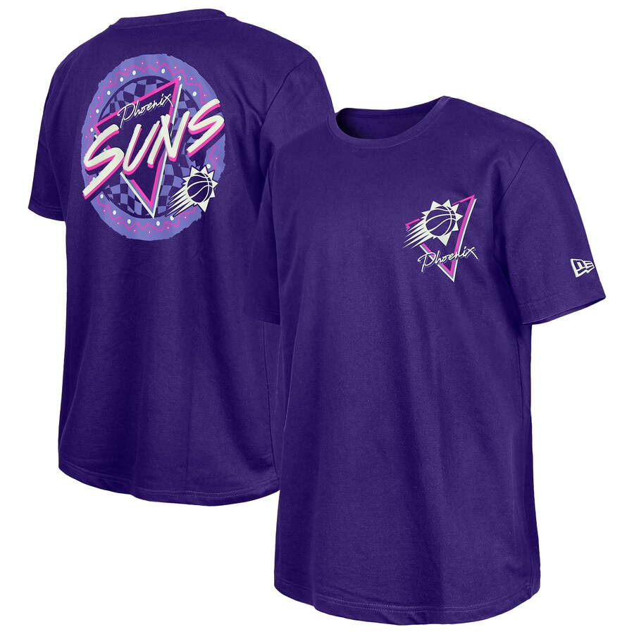 Phoenix Suns  New Era Purple Glow-in-the-Dark T-Shirt - Ujersey