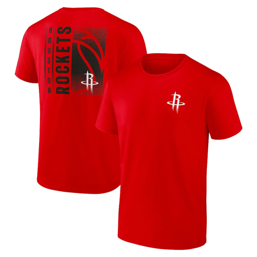 Men's Houston Rockets  Red For the Team T-Shirt - Ujersey