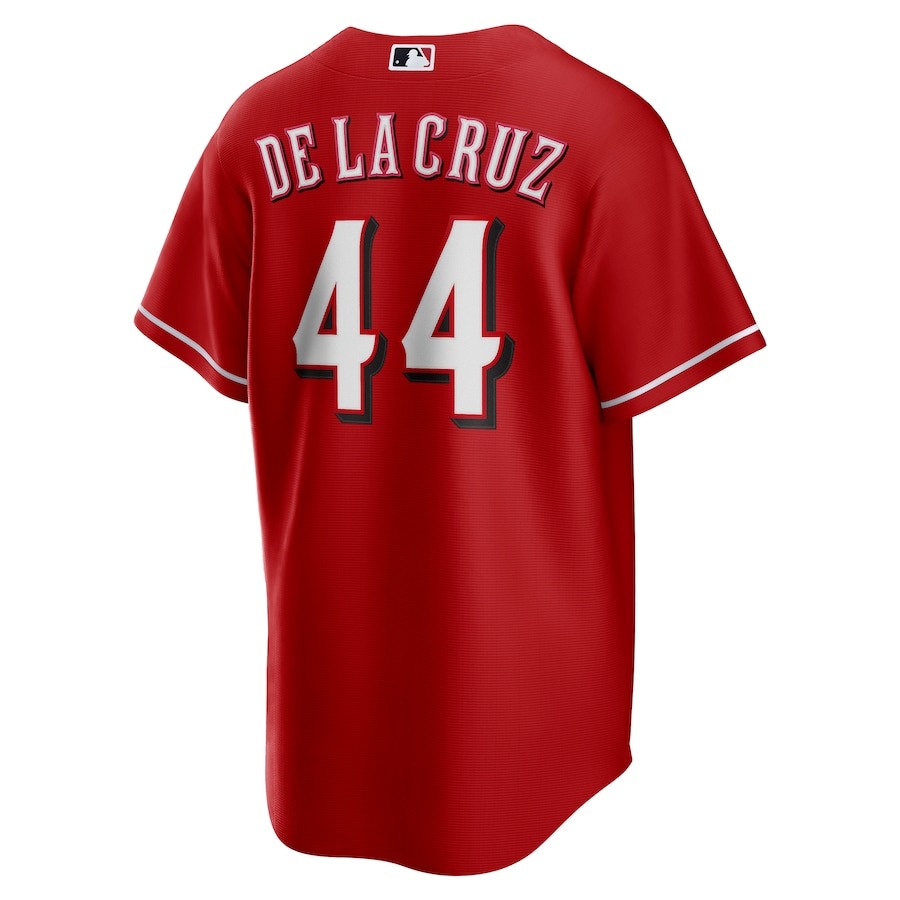 Men's Cincinnati Reds Elly De La Cruz Nike Red Big & Tall Alternate Replica Player Jersey - Ujersey