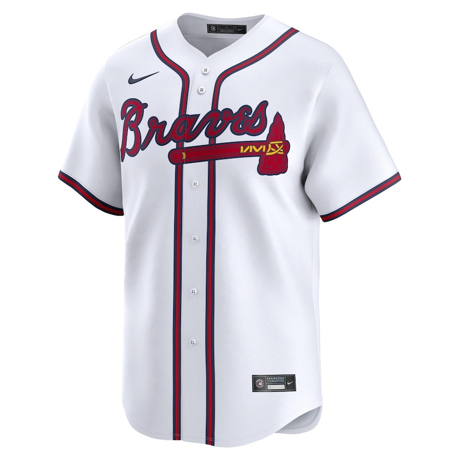 Men's Atlanta Braves Austin Riley Nike White Home Limited Player Jersey - Ujersey
