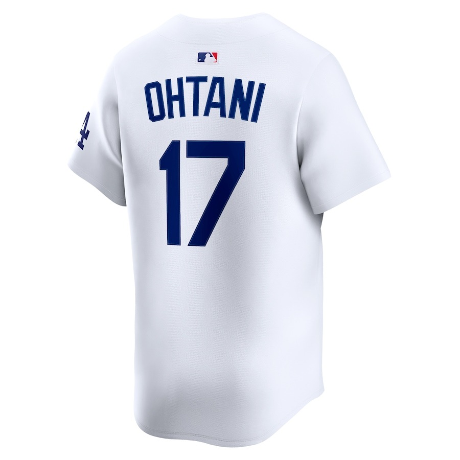Men's Los Angeles Dodgers Shohei Ohtani Nike White Home Limited Player Jersey - Ujersey