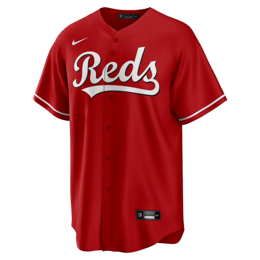 Men's Cincinnati Reds Elly De La Cruz Nike Red Big & Tall Alternate Replica Player Jersey - Ujersey