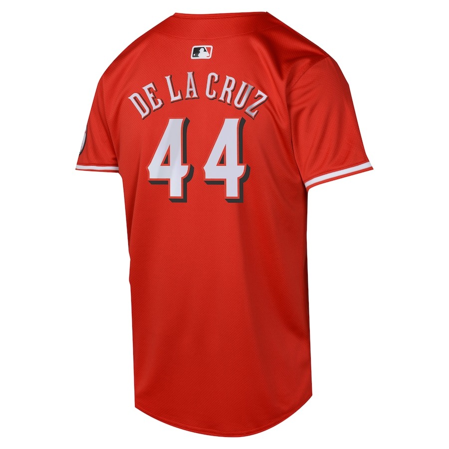 Youth Cincinnati Reds Elly De La Cruz Nike Red Alternate Limited Player Jersey - Ujersey