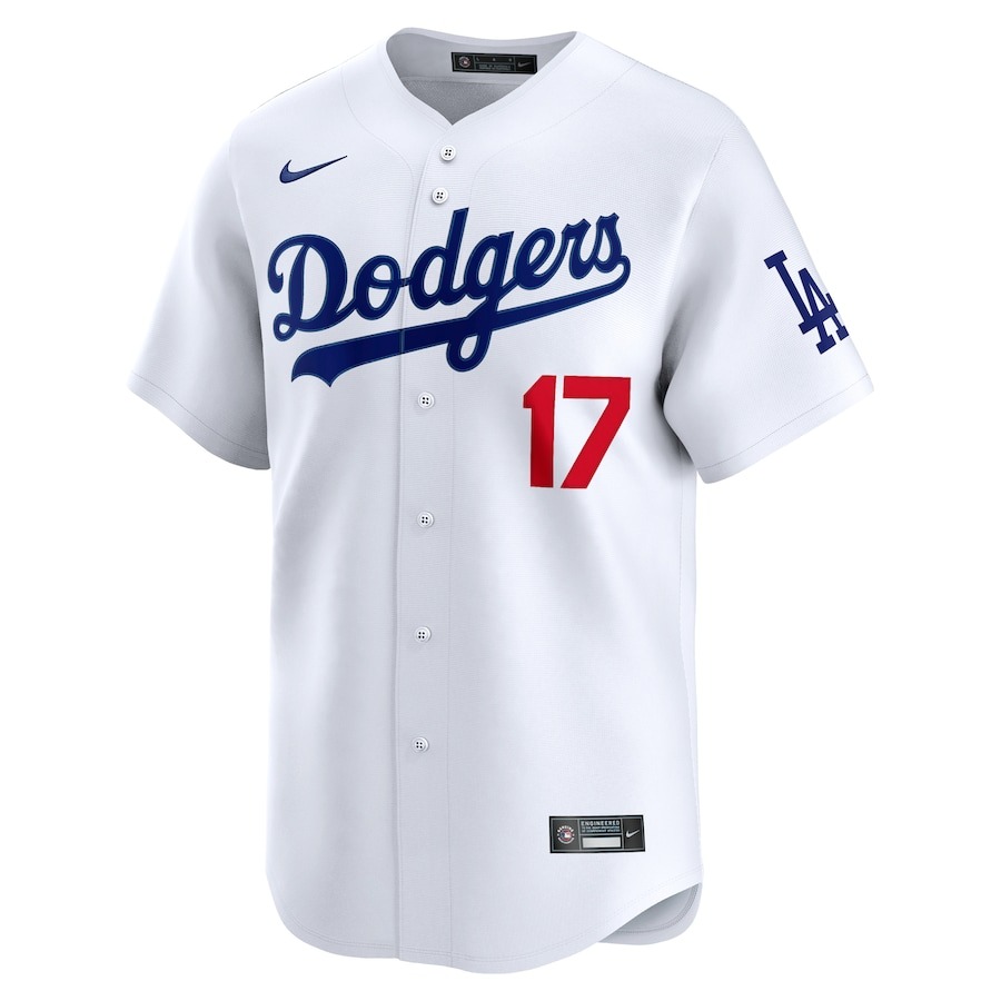 Men's Los Angeles Dodgers Shohei Ohtani Nike White Home Limited Player Jersey - Ujersey