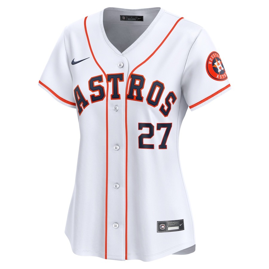 Women's Houston Astros Jose Altuve Nike White Home Limited Player Jersey - Ujersey