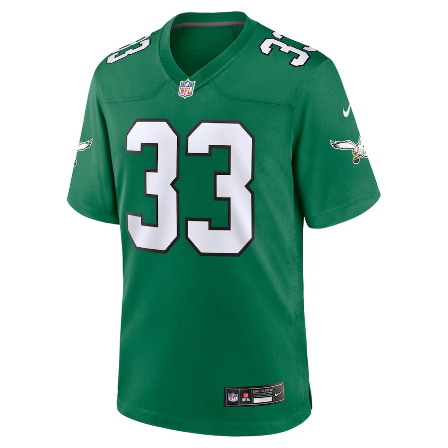 Men's Philadelphia Eagles Cooper DeJean Nike Kelly Green Alternate Game Jersey - Ujersey