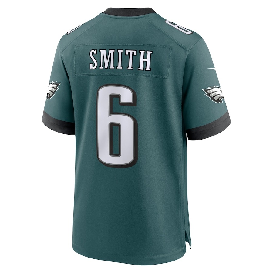 Men's Philadelphia Eagles DeVonta Smith Nike Midnight Green Super Bowl LIX Game Player Jersey - Ujersey