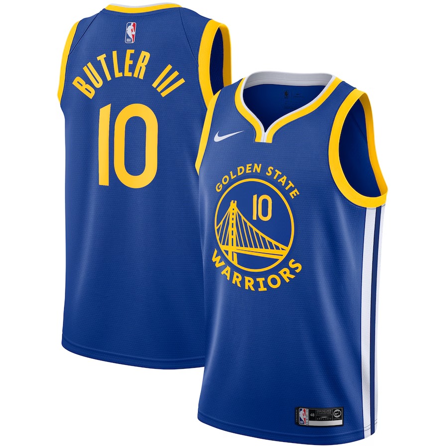 Youth Golden State Warriors Jimmy Butler III Nike Royal Swingman Jersey - Icon Edition - Ujersey