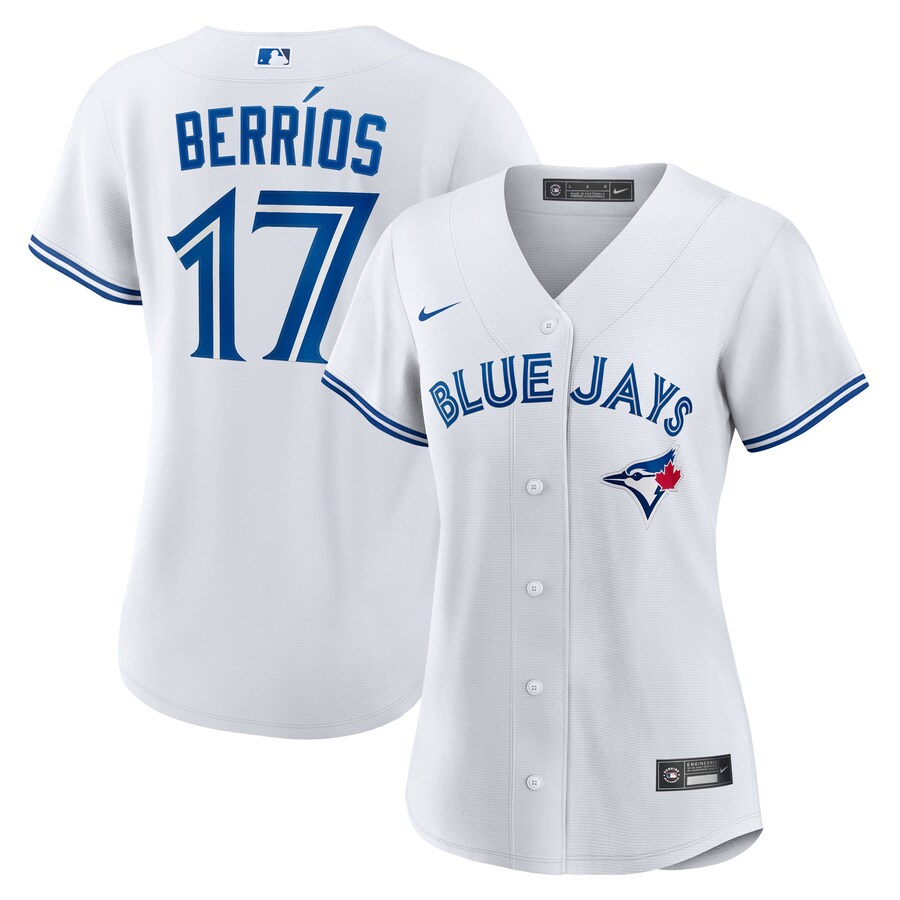 Women's Toronto Blue Jays José Berríos Nike White Home Replica Jersey - Ujersey