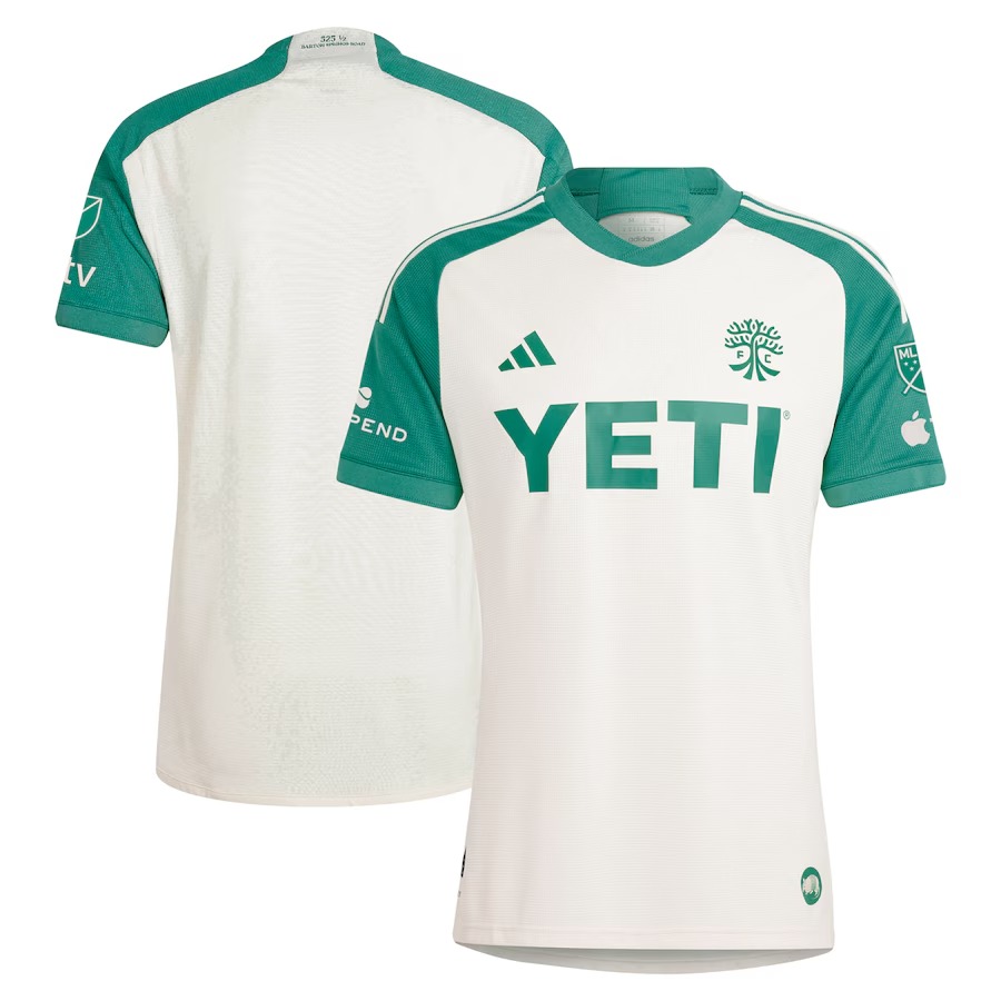 Men's Austin FC  adidas Tan 2024 The Armadillo Kit Authentic Jersey - Ujersey