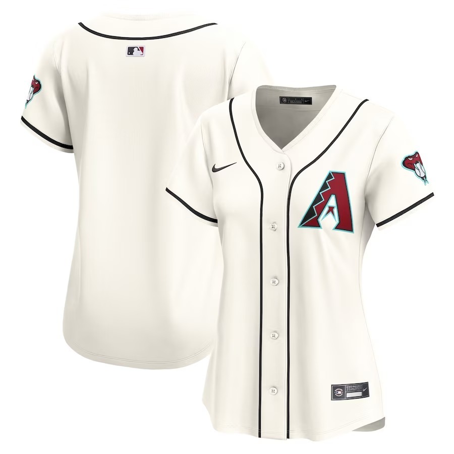 Women's Arizona Diamondbacks Nike White Home Limited Jersey - Ujersey