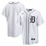 Men's Detroit Tigers Nike White Home Blank Replica Jersey - Ujersey