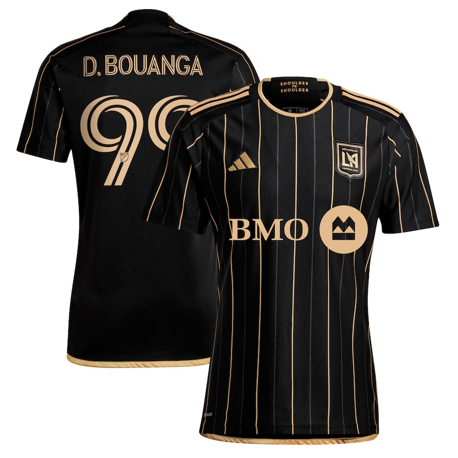 Men's LAFC Denis Bouanga adidas Black 2024 Primary Replica Player Jersey - Ujersey