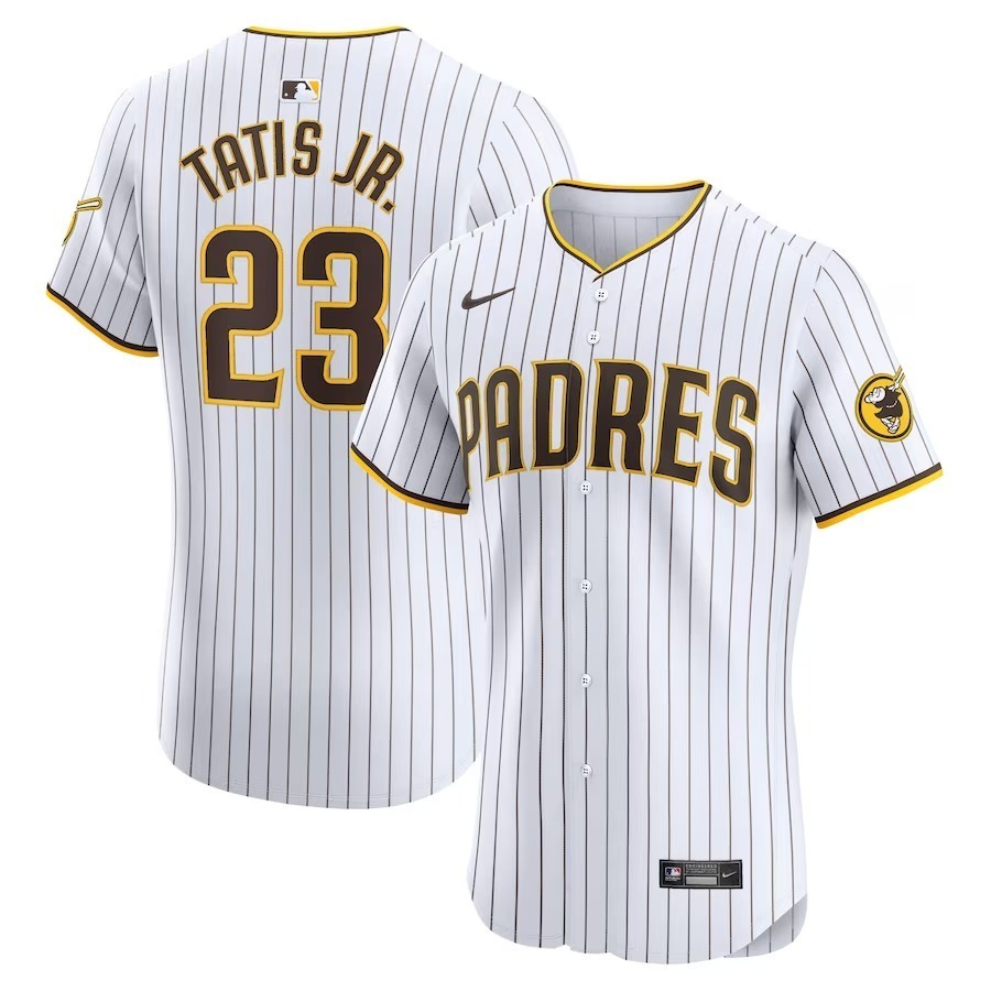 Men's San Diego Padres Fernando Tatis Jr. Nike White Home Elite Jersey - Ujersey