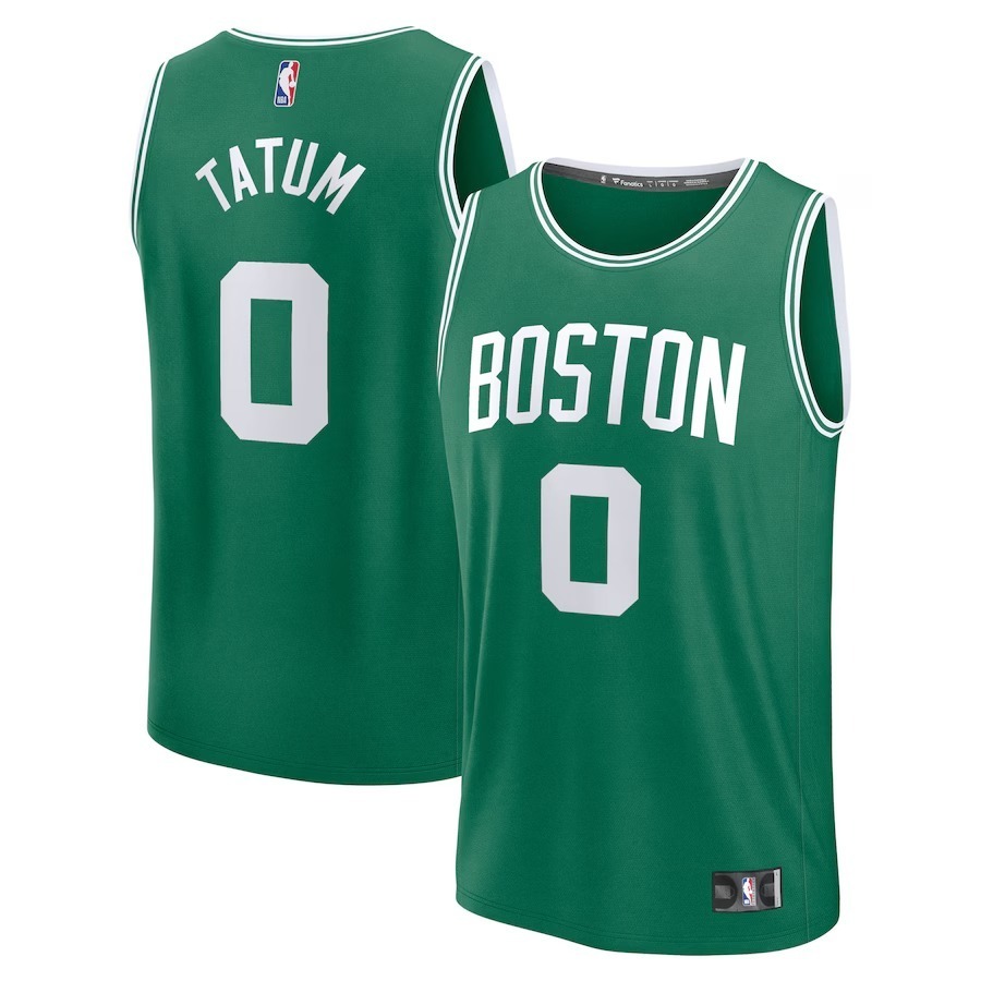 Youth Boston Celtics Jayson Tatum Fanatics Kelly Green Fast Break Replica Player Jersey - Icon Edition - Ujersey