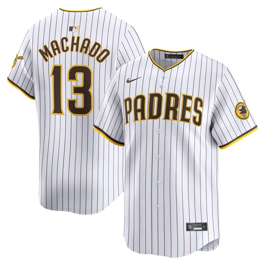 Youth San Diego Padres Manny Machado Nike White Home Limited Player Jersey - Ujersey