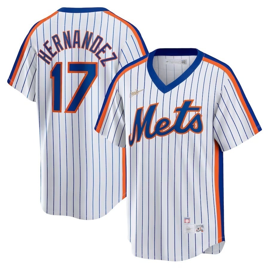 Men's New York Mets Keith Hernandez Nike White Home Cooperstown Collection Player Jersey - Ujersey