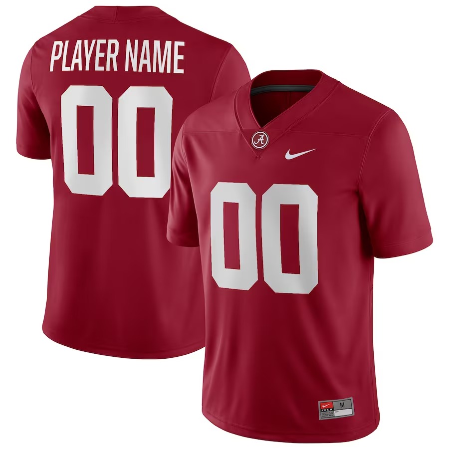 Alabama Crimson Tide Nike NFL Alumni Pick-A-Player Game Jersey - Crimson - Ujersey