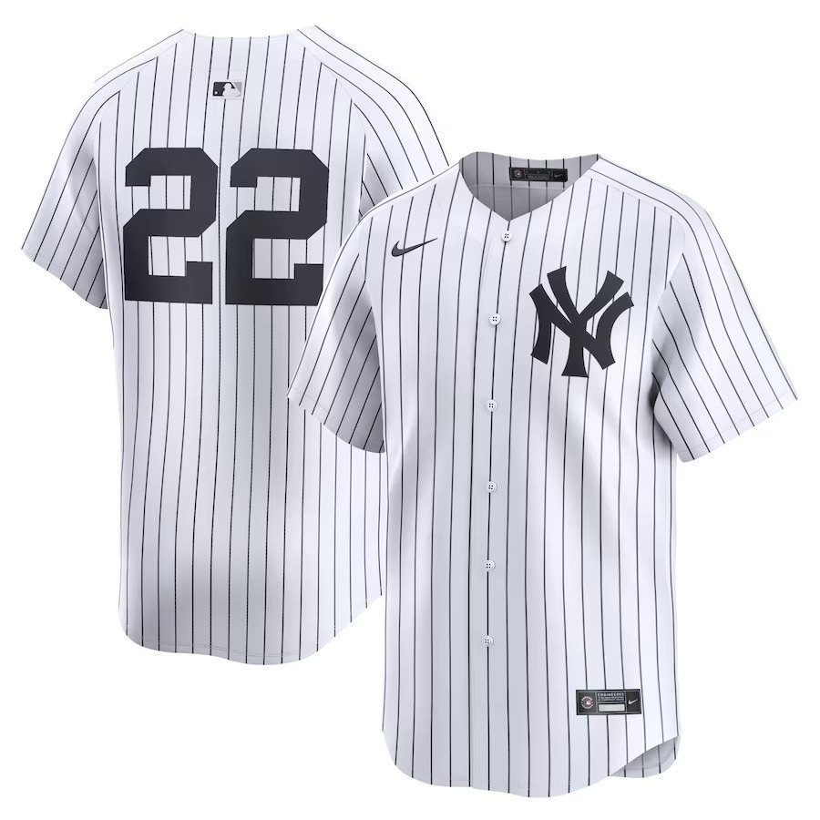 Youth New York Yankees Juan Soto Nike White Home Limited Player Jersey - Ujersey