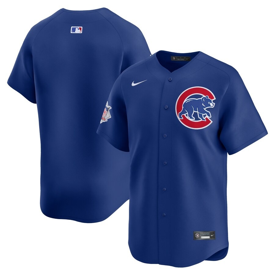 Men's Chicago Cubs  Nike Royal  Alternate Limited Jersey - Ujersey