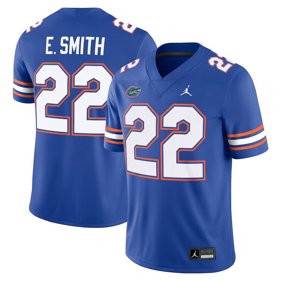 Men's Jordan Brand Emmitt Smith Royal Florida Gators Alumni Player Game Jersey - Ujersey
