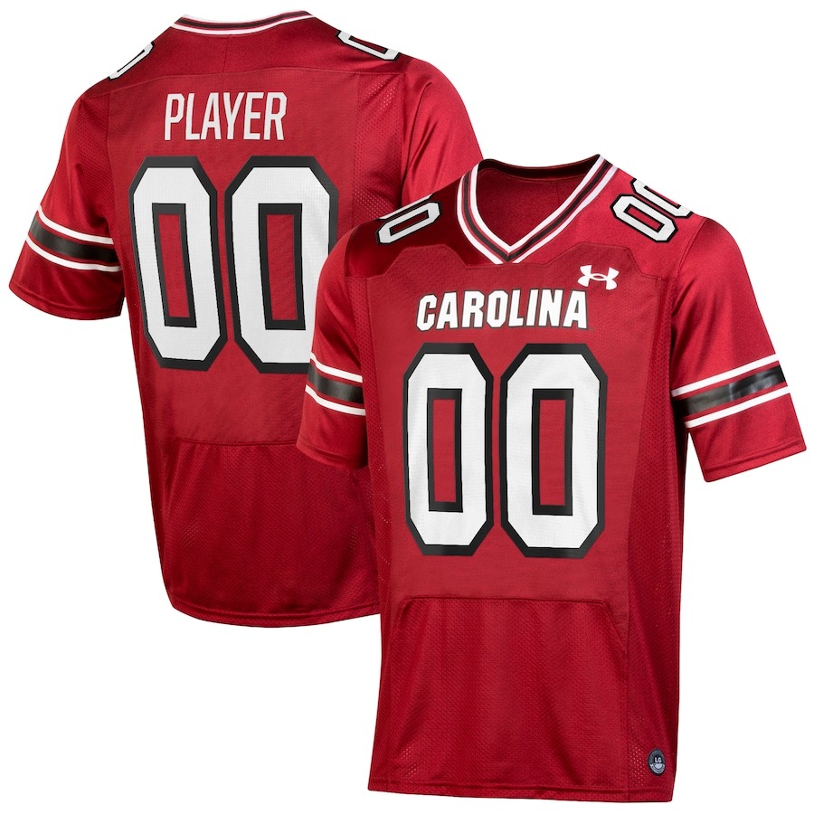 South Carolina Gamecocks Under Armour NIL Pick-A-Player Replica Football Jersey - Garnet - Ujersey