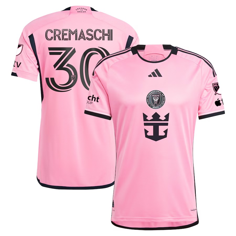 Men's Inter Miami CF Benjamin Cremaschi adidas Pink 2024 2getherness Authentic Player Jersey - Ujersey