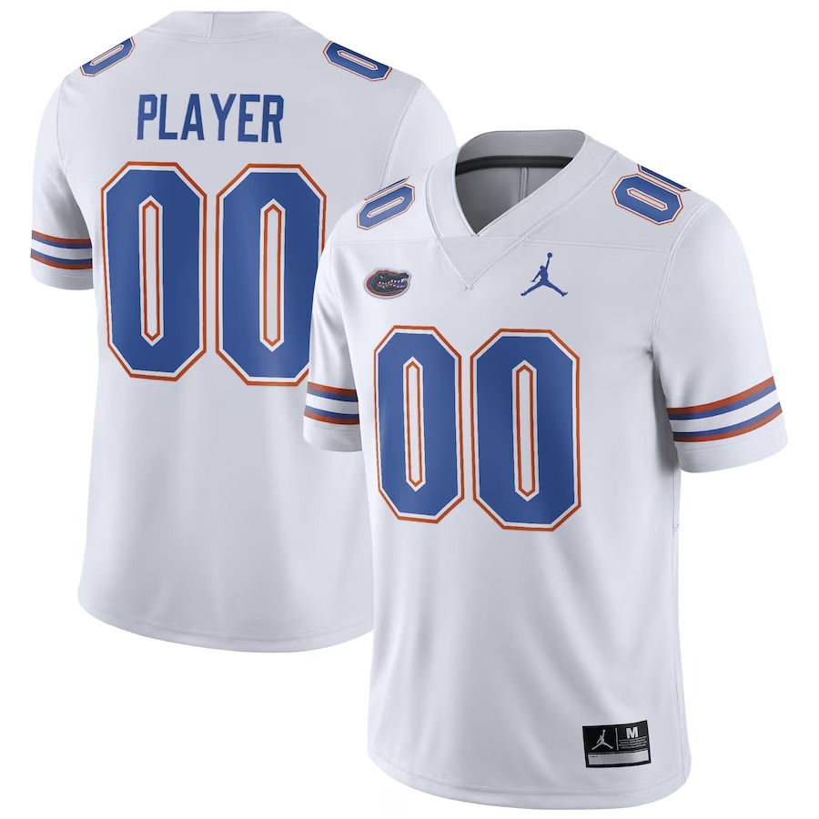 Florida Gators Jordan Brand Pick-A-Player NIL Replica Football Jersey - White - Ujersey