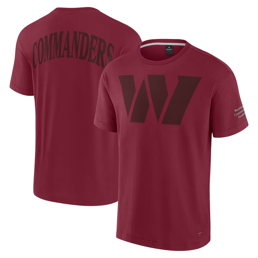 Unisex Washington Commanders  Fanatics Burgundy Elements Iconic T-Shirt - Ujersey