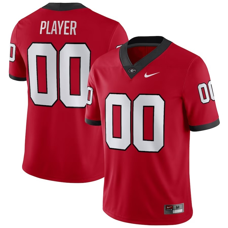 Georgia Bulldogs Nike Pick-A-Player NIL Replica Football Jersey - Red - Ujersey