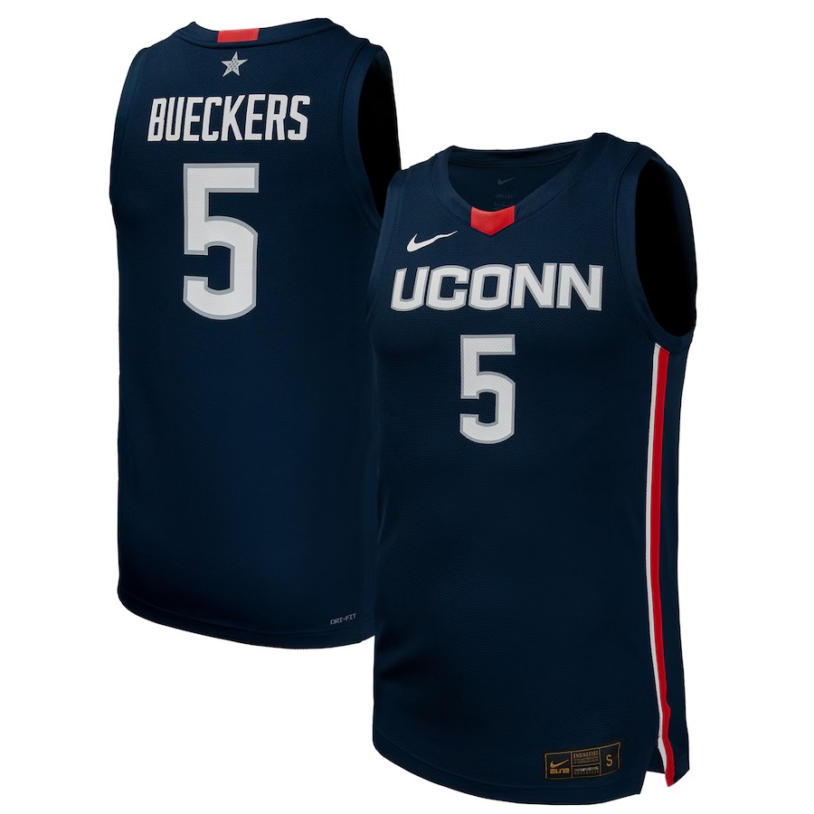 Paige Bueckers UConn Huskies Nike Unisex Replica Basketball Jersey - Navy - Ujersey