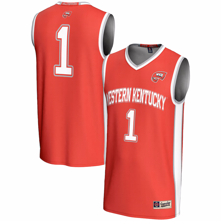 Male GameDay Greats #1  Red Western Kentucky Hilltoppers  Lightweight Basketball Jersey - Ujersey