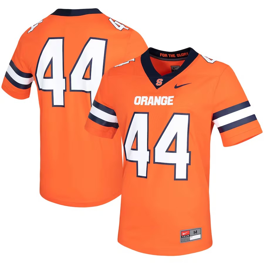 Men's Nike #44 Orange Syracuse Orange Untouchable Game Jersey - Ujersey