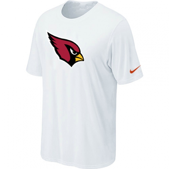 Nike Arizona Cardinals Sideline Legend Authentic Logo Dri-FIT NFL T-Shirt White - Ujersey