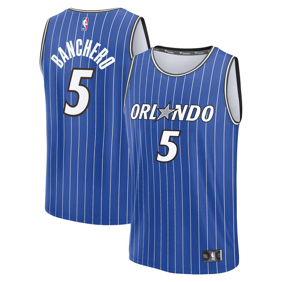 Youth Orlando Magic Paolo Banchero Fanatics Blue Fast Break Replica Player Jersey - Icon Edition - Ujersey