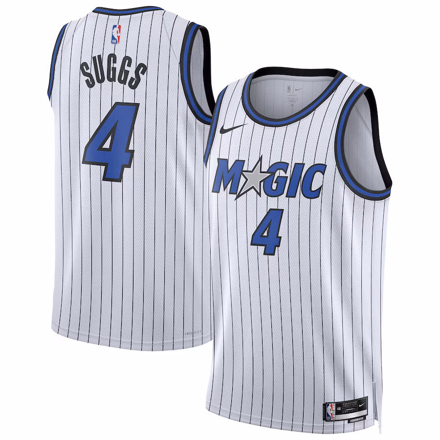 Unisex Orlando Magic Jalen Suggs Nike White Swingman Player Jersey - Association Edition - Ujersey
