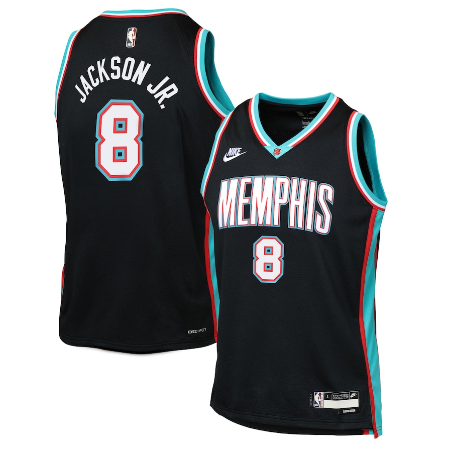 Youth Memphis Grizzlies Jaren Jackson Jr. Nike Black Swingman Jersey - Classic Edition - Ujersey
