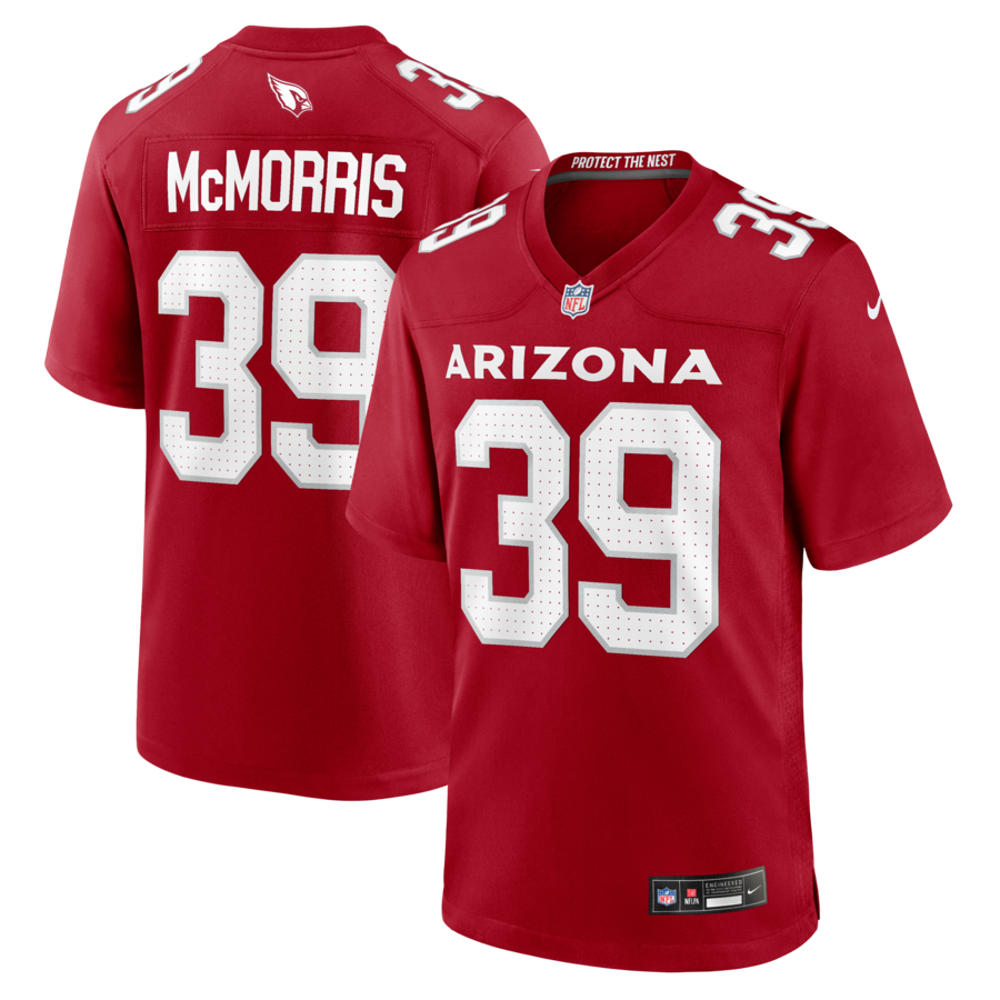 Men's Arizona Cardinals Patrick McMorris Nike Cardinal Team Game Jersey - Ujersey