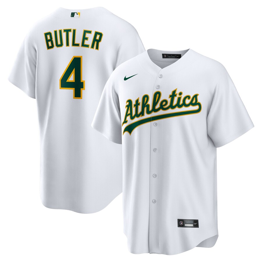 Youth Athletics Lawrence Butler Nike White Home Replica Jersey - Ujersey