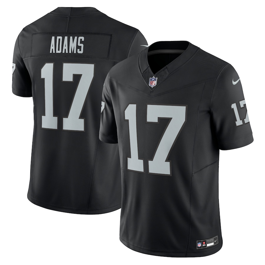 Men's Las Vegas Raiders Davante Adams Nike Black Vapor F.U.S.E. Limited Jersey - U-jersey
