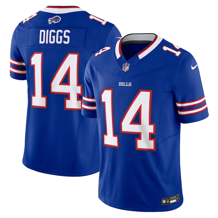 Men's Buffalo Bills Stefon Diggs Nike Royal Vapor F.U.S.E. Limited Jersey - U-jersey