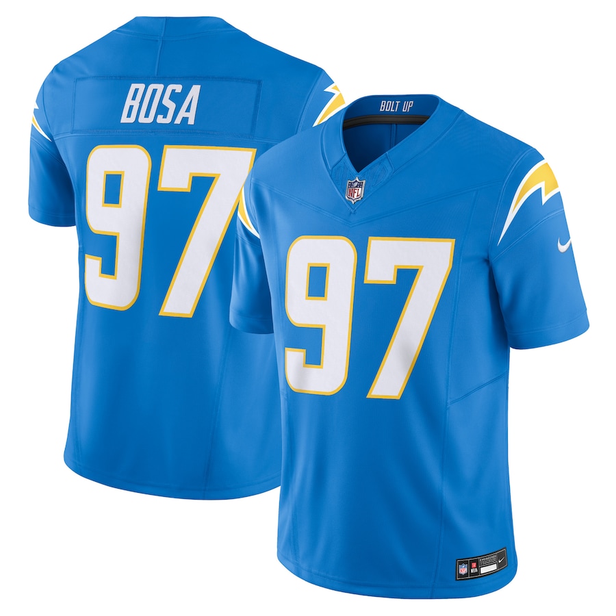 Men's Los Angeles Chargers Joey Bosa Nike Powder Blue Vapor F.U.S.E. Limited Jersey - U-jersey