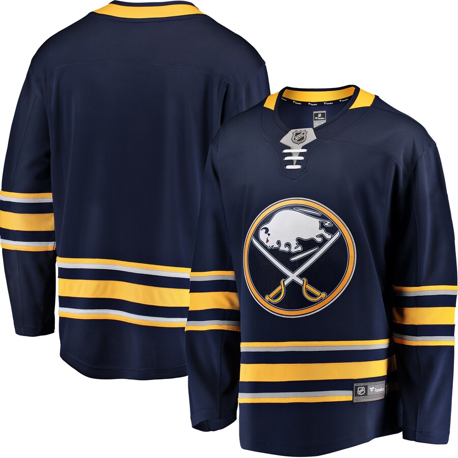 Men's Buffalo Sabres Fanatics Branded Blue Breakaway Home Jersey - U-jersey
