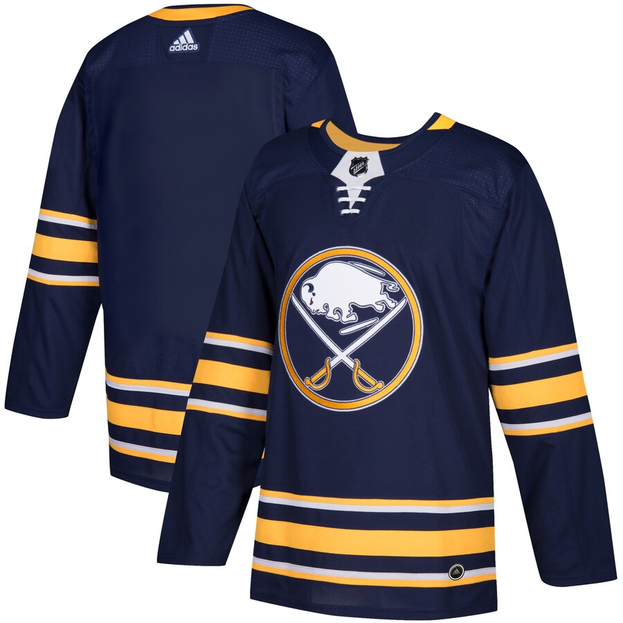 Men's Buffalo Sabres adidas Navy Home Authentic Blank Jersey - U-jersey