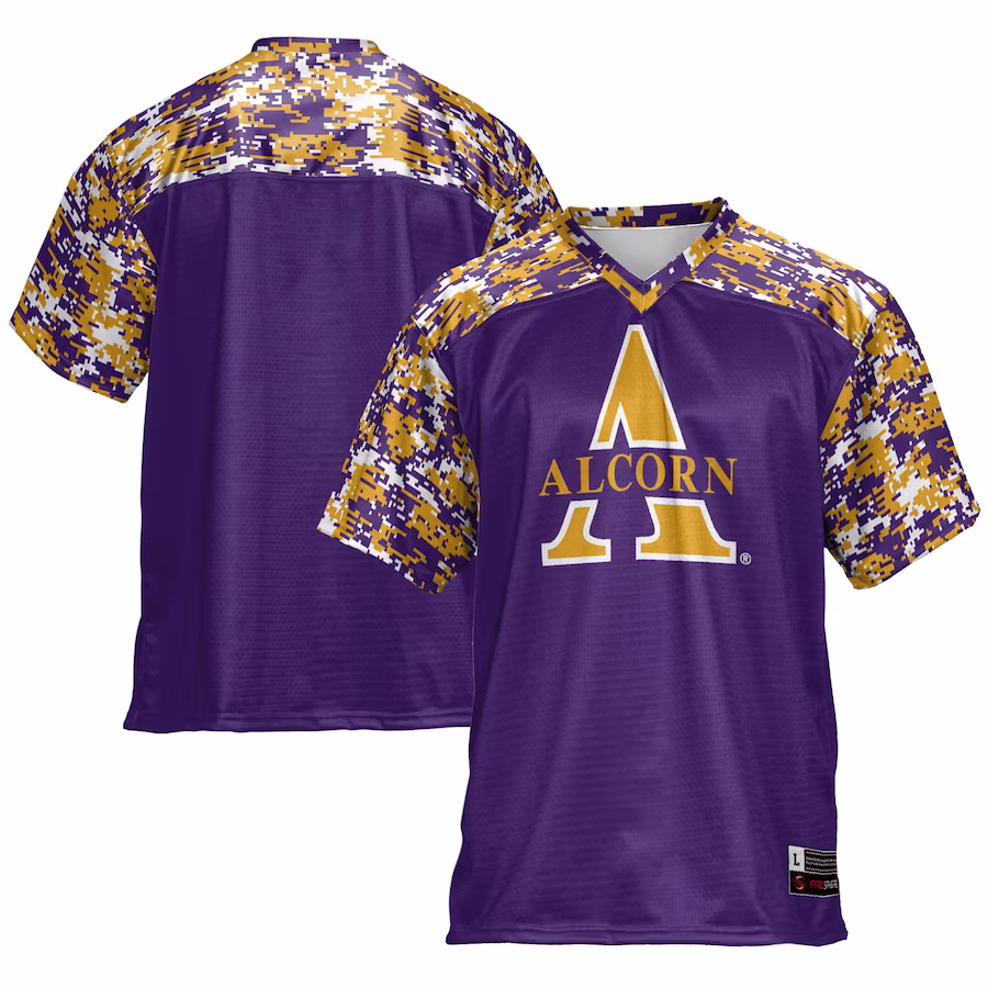 Alcorn State Braves GameDay Greats Football Jersey - Purple - U-jersey
