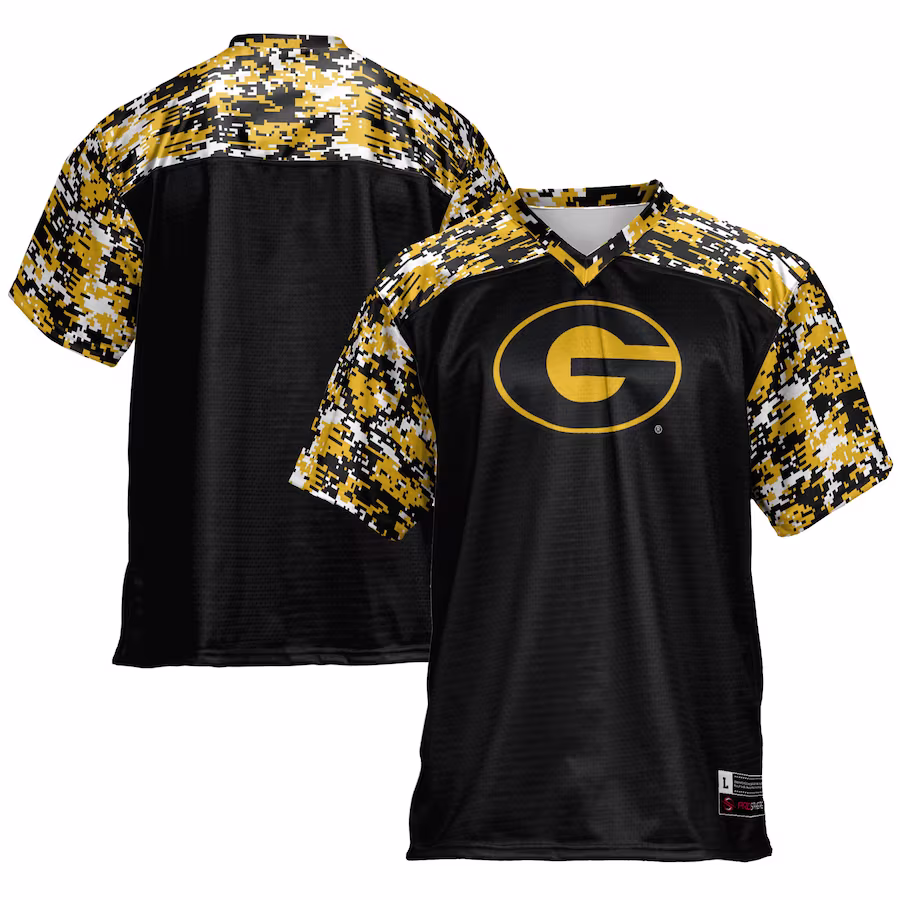 Grambling Tigers GameDay Greats Football Jersey - Black - U-jersey