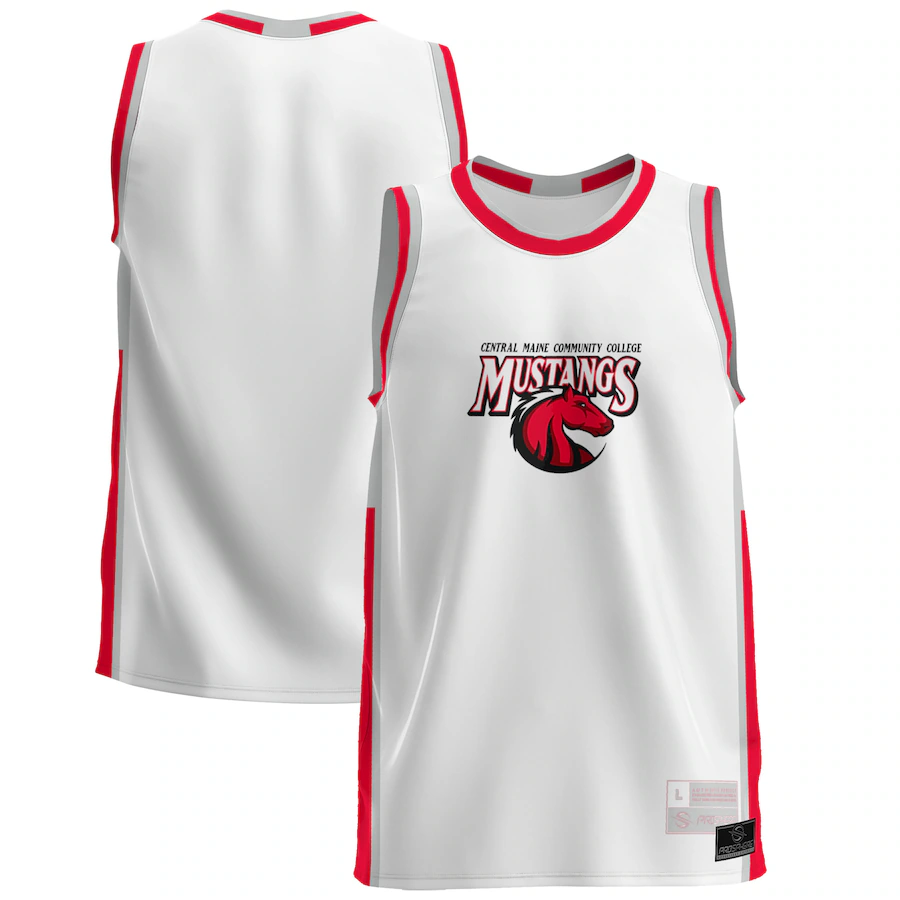 Central Maine Community College ProSphere Youth - White - U-jersey