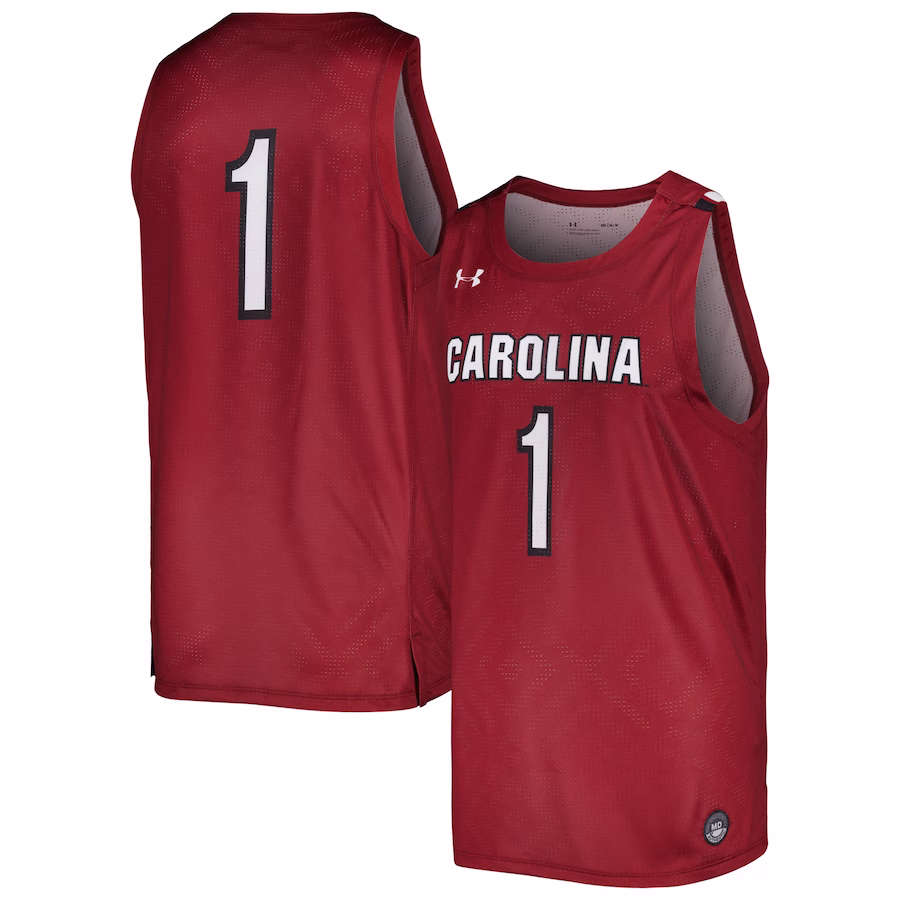 South Carolina Gamecocks Under Armour Replica Basketball Jersey - Garnet - U-jersey