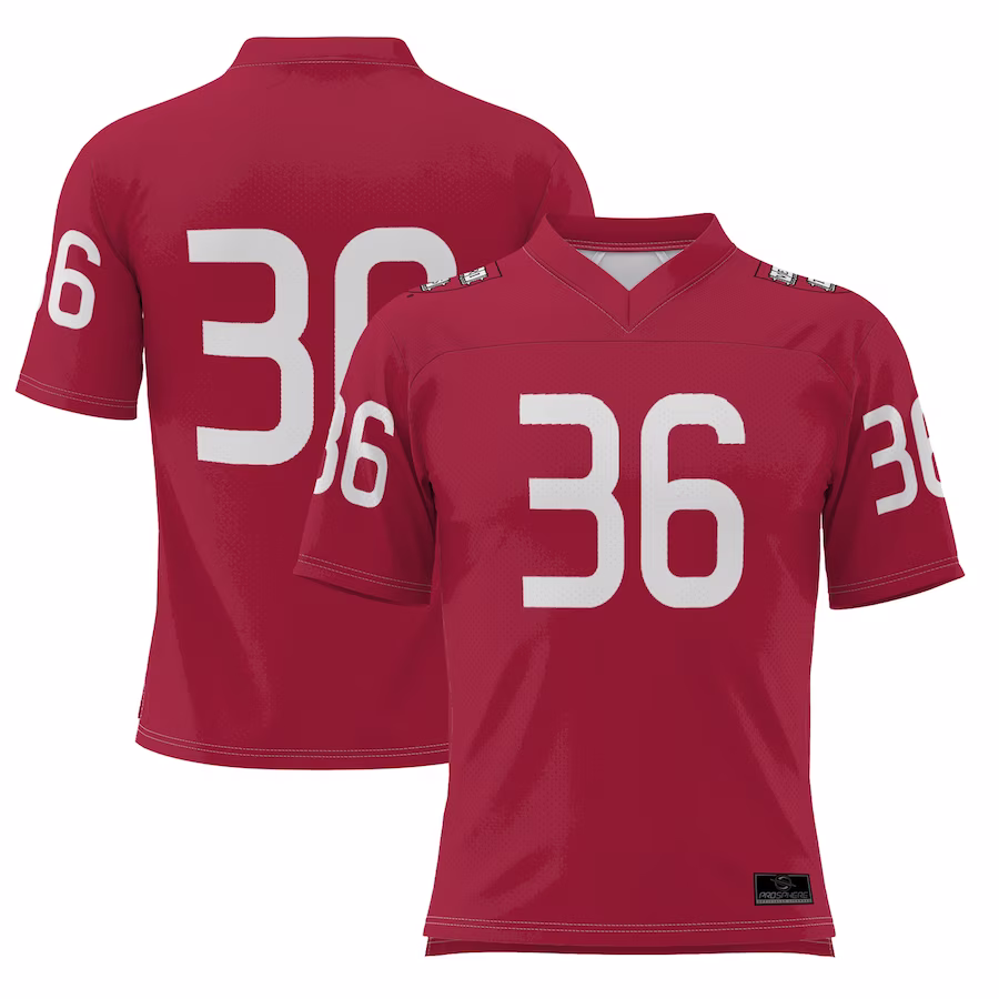 #36 Harvard Crimson GameDay Greats Football Jersey - Crimson - U-jersey