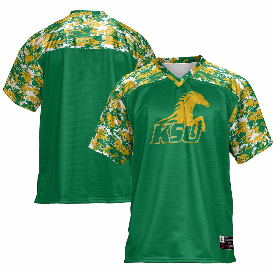 Kentucky State Thorobreds GameDay Greats Football Jersey - Green - U-jersey